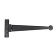From The Anvil - Black 12" Penny End T Hinge (pair) | Sku. 33989 | Trade Door Handles.