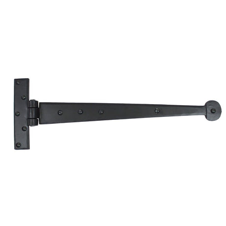 From The Anvil - Black 15" Penny End T Hinge (pair) | Sku. 33990 | Trade Door Handles.