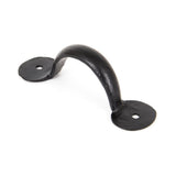 From The Anvil - Black 4" Bean D Handle | Sku. 33997 | Trade Door Handles.