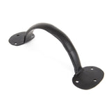 From The Anvil - Black 8" Bean D Handle | Sku. 33999 | Trade Door Handles.