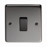 From The Anvil - BN Single 10 Amp Switch | Sku. 34200 | Trade Door Handles.