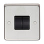 From The Anvil - SSS Double 10 Amp Switch | Sku. 34201/1 | Trade Door Handles.