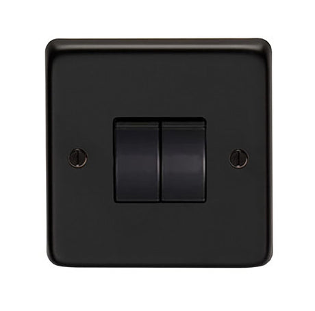 From The Anvil - MB Double 10 Amp Switch | Sku. 34201/2 | Trade Door Handles.