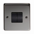 From The Anvil - BN Double 10 Amp Switch | Sku. 34201 | Trade Door Handles.
