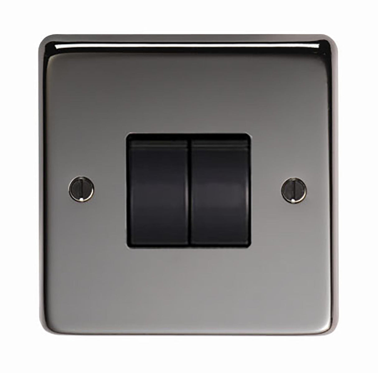 From The Anvil - BN Double 10 Amp Switch | Sku. 34201 | Trade Door Handles.