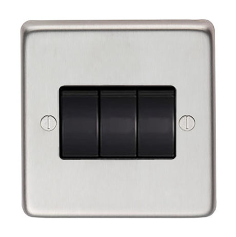 From The Anvil - SSS Triple 10 Amp Switch | Sku. 34202/1 | Trade Door Handles.