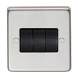 From The Anvil - SSS Triple 10 Amp Switch | Sku. 34202/1 | Trade Door Handles.