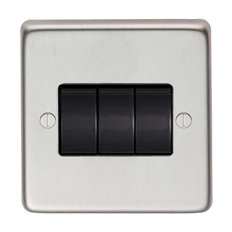 From The Anvil - SSS Triple 10 Amp Switch | Sku. 34202/1 | Trade Door Handles.