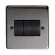 From The Anvil - BN Triple 10 Amp Switch | Sku. 34202 | Trade Door Handles.