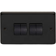 From The Anvil - MB Quad 10 Amp Switch | Sku. 34203/2 | Trade Door Handles.