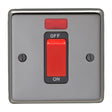 From The Anvil - BN Single Plate Cooker Switch | Sku. 34212 | Trade Door Handles.