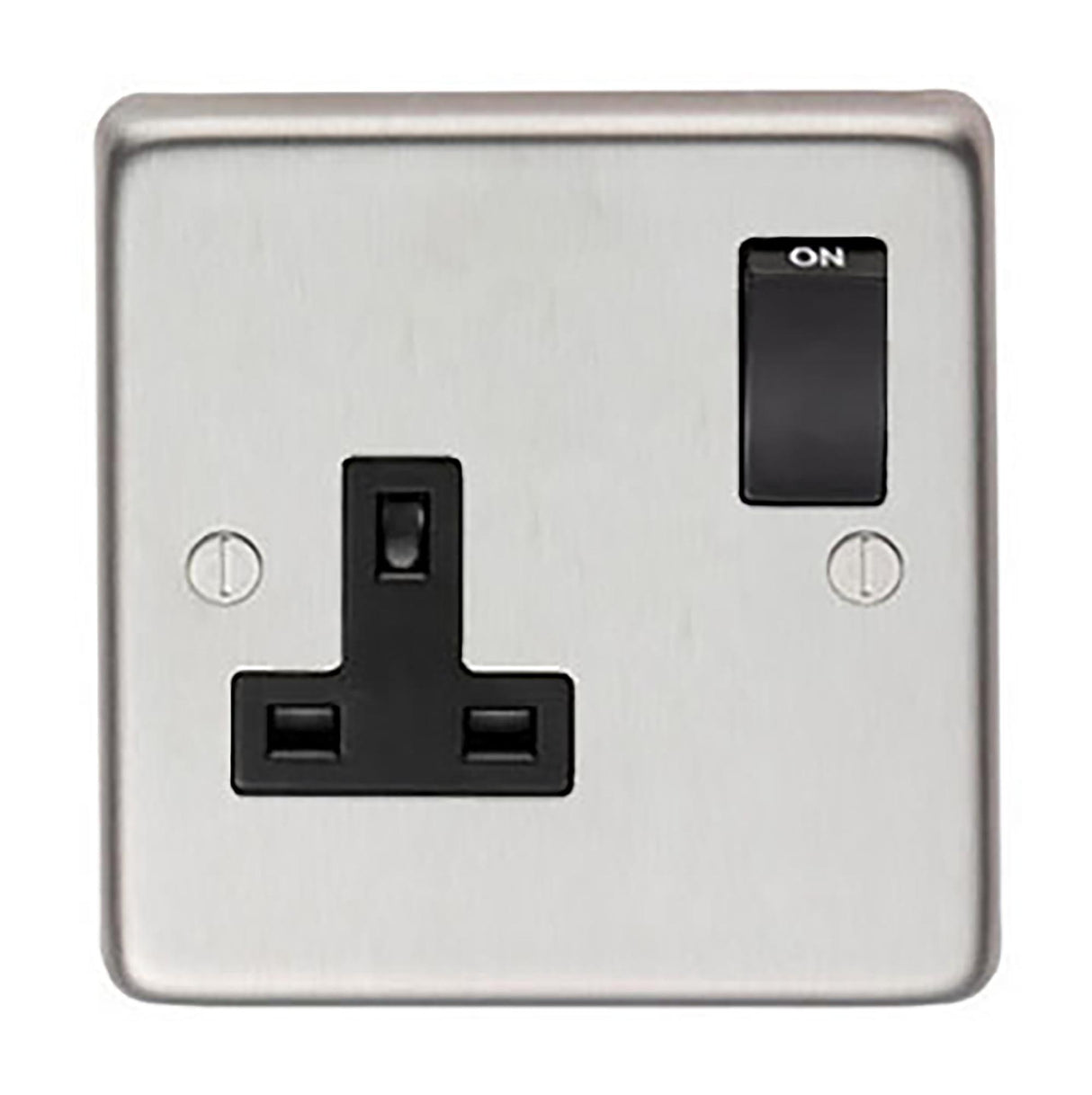 From The Anvil - SSS Single 13 Amp Switched Socket | Sku. 34223/1 | Trade Door Handles.