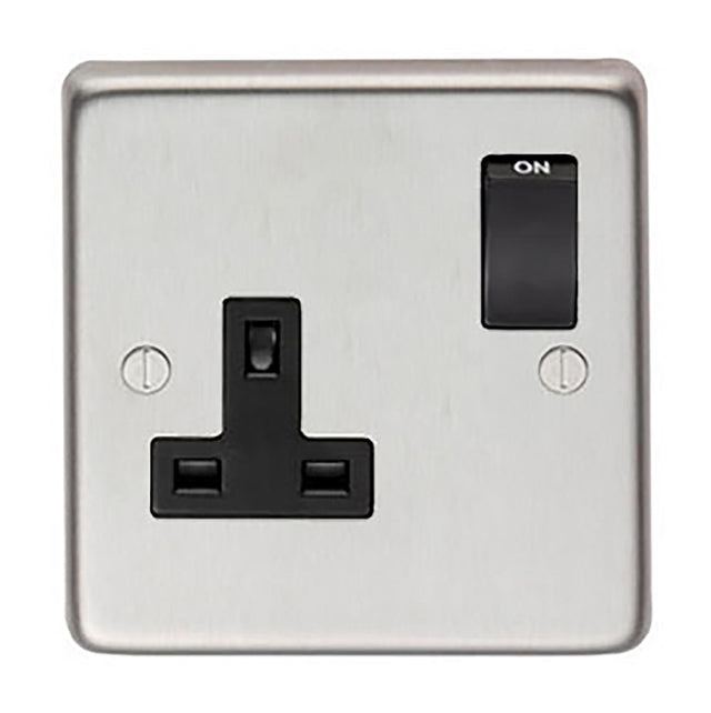From The Anvil - SSS Single 13 Amp Switched Socket | Sku. 34223/1 | Trade Door Handles.