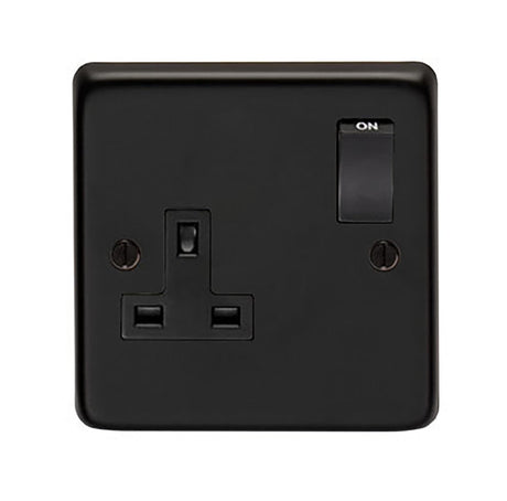 From The Anvil - MB Single 13 Amp Switched Socket | Sku. 34223/2 | Trade Door Handles.