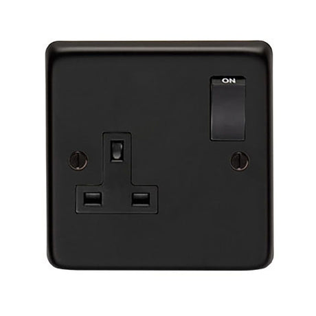 From The Anvil - MB Single 13 Amp Switched Socket | Sku. 34223/2 | Trade Door Handles.