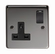 From The Anvil - BN Single 13 Amp Switched Socket | Sku. 34223 | Trade Door Handles.