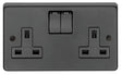 From The Anvil - MB Double 13 Amp Switched Socket | Sku. 34224/2 | Trade Door Handles.