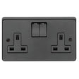 From The Anvil - MB Double 13 Amp Switched Socket | Sku. 34224/2 | Trade Door Handles.