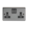 From The Anvil - BN Double 13 Amp Switched Socket | Sku. 34224 | Trade Door Handles.