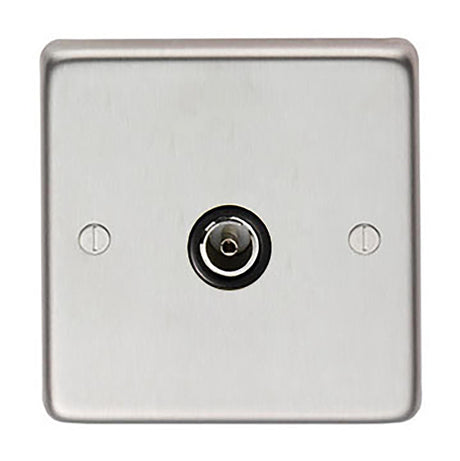 From The Anvil - SSS Single TV Socket | Sku. 34229/1 | Trade Door Handles.