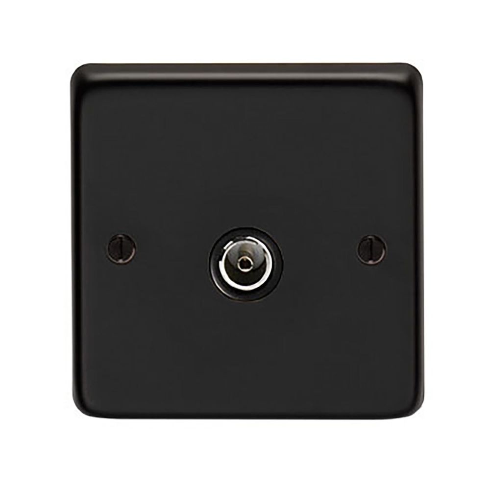 From The Anvil - MB Single TV Socket | Sku. 34229/2 | Trade Door Handles.