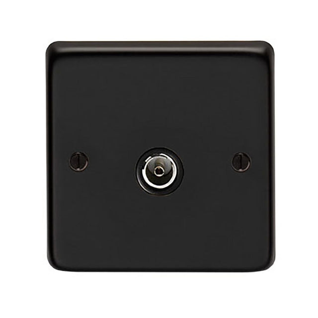 From The Anvil - MB Single TV Socket | Sku. 34229/2 | Trade Door Handles.