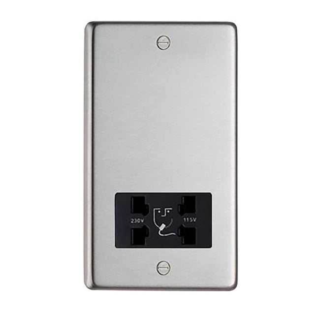 From The Anvil - SSS Dual Volt Shaver Socket | Sku. 34232/1 | Trade Door Handles.
