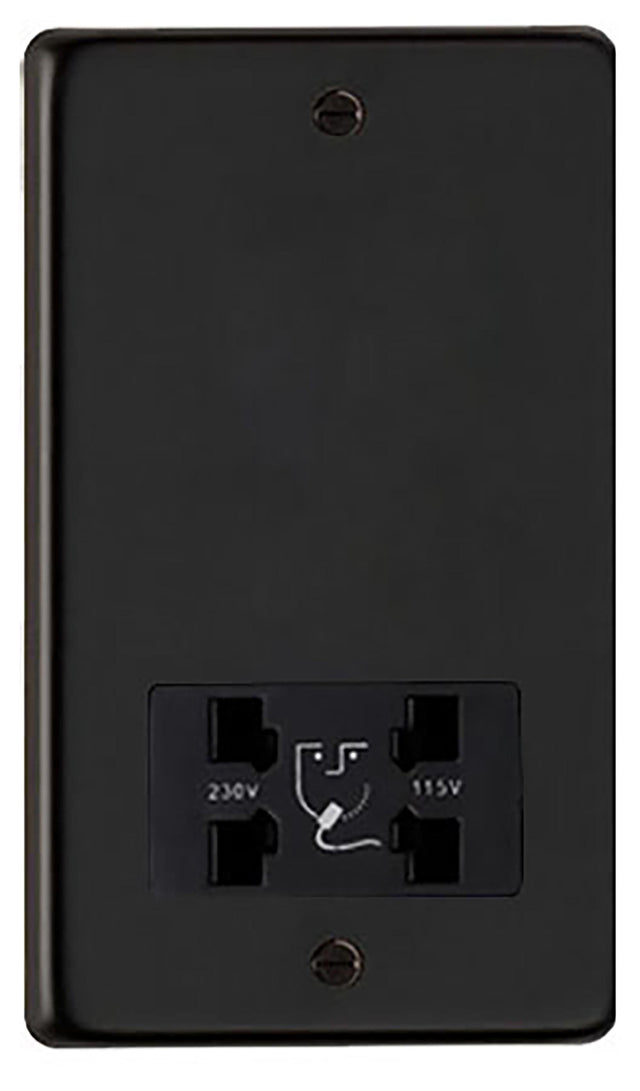 From The Anvil - MB Dual Volt Shaver Socket | Sku. 34232/2 | Trade Door Handles.