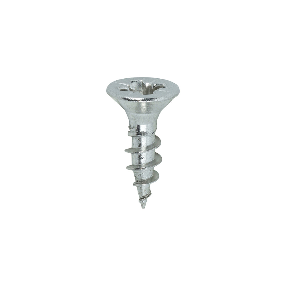 This is an image of Timco - Classic Multi-Purpose Screws - PZ - Double Countersunk - A2 Stainless Steel 3.5 x 12mm - (200 PCS Box) 35012CLASS