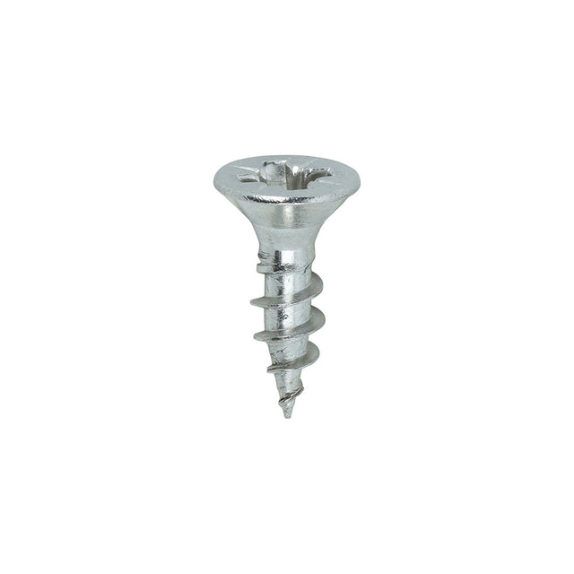 This is an image of Timco - Classic Multi-Purpose Screws - PZ - Double Countersunk - A2 Stainless Steel 3.5 x 12mm - (200 PCS Box) 35012CLASS