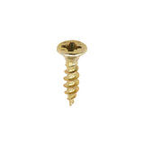 This is an image of Timco - C2 Strong-Fix Screws - PZ - Double Countersunk - Sharp Point - Yellow 3.5 x 16mm - (200 PCS Box) 35016C2