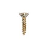 This is an image of Timco - Classic Multi-Purpose Screws - PZ - Double Countersunk - Yellow 3.5 x 16mm - (200 PCS Box) 35016CLAF