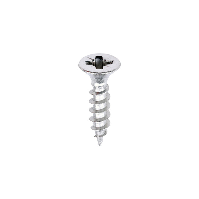 This is an image of Timco - Classic Multi-Purpose Screws - PZ - Double Countersunk - A2 Stainless Steel 3.5 x 16mm - (200 PCS Box) 35016CLASS