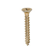 This is an image of Timco - Classic Multi-Purpose Screws - PZ - Double Countersunk - Yellow 3.5 x 25mm - (200 PCS Box) 35025CLAF