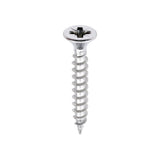 This is an image of Timco - Classic Multi-Purpose Screws - PZ - Double Countersunk - A2 Stainless Steel 3.5 x 25mm - (200 PCS Box) 35025CLASS