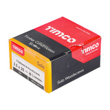This is an image of Timco - Solo Chipboard & Woodscrews - PZ - Double Countersunk - Zinc 3.5 x 25mm - (200 PCS Box) 35025SOLOZ