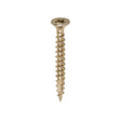 This is an image of Timco - C2 Strong-Fix Screws - PZ - Double Countersunk - Twin-Cut - Yellow 3.5 x 30mm - (200 PCS Box) 35030C2