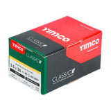 This is an image of Timco - Classic Multi-Purpose Screws - PZ - Double Countersunk - Yellow 3.5 x 30mm - (200 PCS Box) 35030CLAF