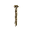 This is an image of Timco - Velocity Premium Multi-Use Screws - PZ - Double Countersunk - Yellow 3.5 x 30mm - (200 PCS Box) 35030VY