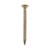 This is an image of Timco - Classic Multi-Purpose Screws - PZ - Double Countersunk - Yellow 3.5 x 40mm - (200 PCS Box) 35040CLAF