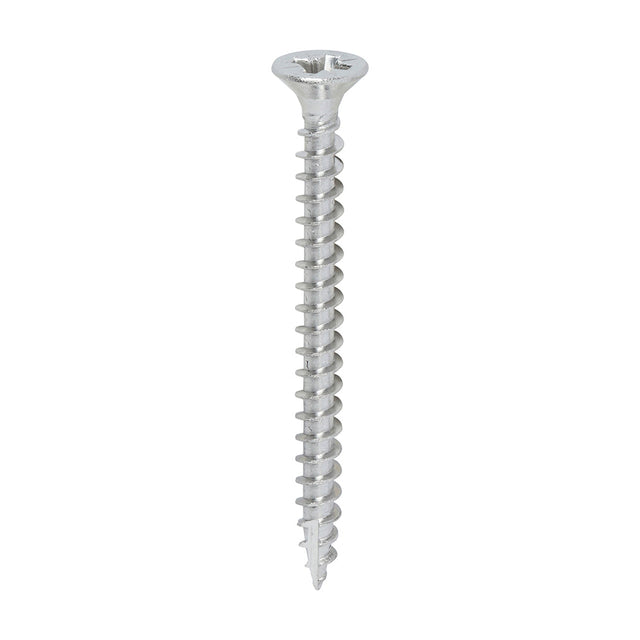 This is an image of Timco - Classic Multi-Purpose Screws - PZ - Double Countersunk - A2 Stainless Steel 3.5 x 40mm - (200 PCS Box) 35040CLASS