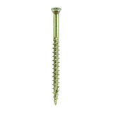 This is an image of Timco - C2 Tongue-Fix Screws - TX - Reduced Countersunk - Twin-Cut - Yellow 3.5 x 45mm - (200 PCS Box) 35045C2TGBX