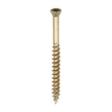 This is an image of Timco - C2 Tongue-Fix Screws - TX - Reduced Countersunk - Twin-Cut - Yellow 3.5 x 45mm - (350 PCS Tub) 35045C2TG
