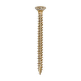 This is an image of Timco - Classic Multi-Purpose Screws - PZ - Double Countersunk - Yellow 3.5 x 45mm - (200 PCS Box) 35045CLAF