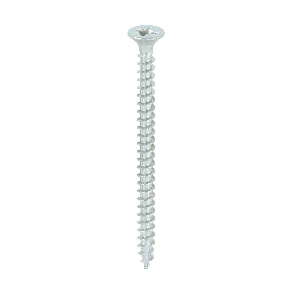 This is an image of Timco - Classic Multi-Purpose Screws - PZ - Double Countersunk - A2 Stainless Steel 3.5 x 50mm - (200 PCS Box) 35050CLASS
