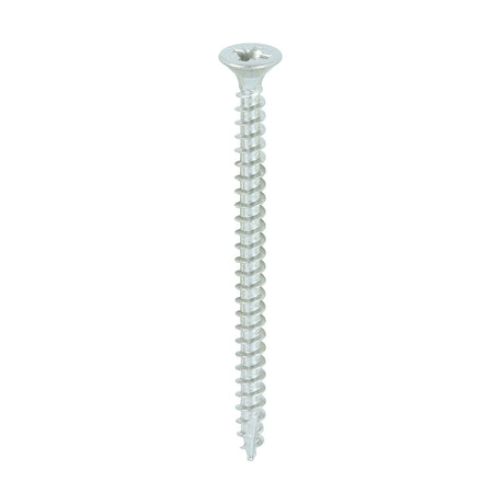 This is an image of Timco - Classic Multi-Purpose Screws - PZ - Double Countersunk - A2 Stainless Steel 3.5 x 50mm - (200 PCS Box) 35050CLASS