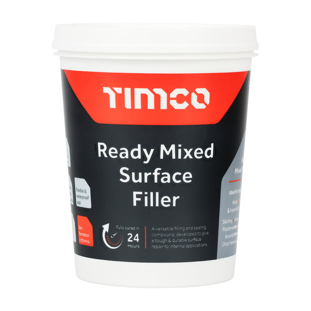 This is an image of Timco - Ready Mixed Surface Filler 1kg (1 Each Tub) 357003