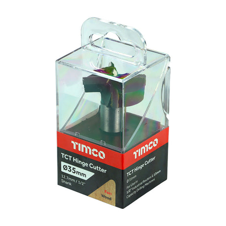 This is an image of Timco - TCT Hinge Cutter 35mm (1 Each Case) 35HC