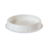 This is an image of Timco - Hinge Hole Cover Caps - White 35mm - (4 PCS TIMpac) 35HHCCP