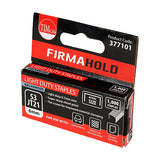 This is an image of Timco - Light Duty Staples - Chisel Point - Galvanised 6mm (1000 PCS Box) 377101